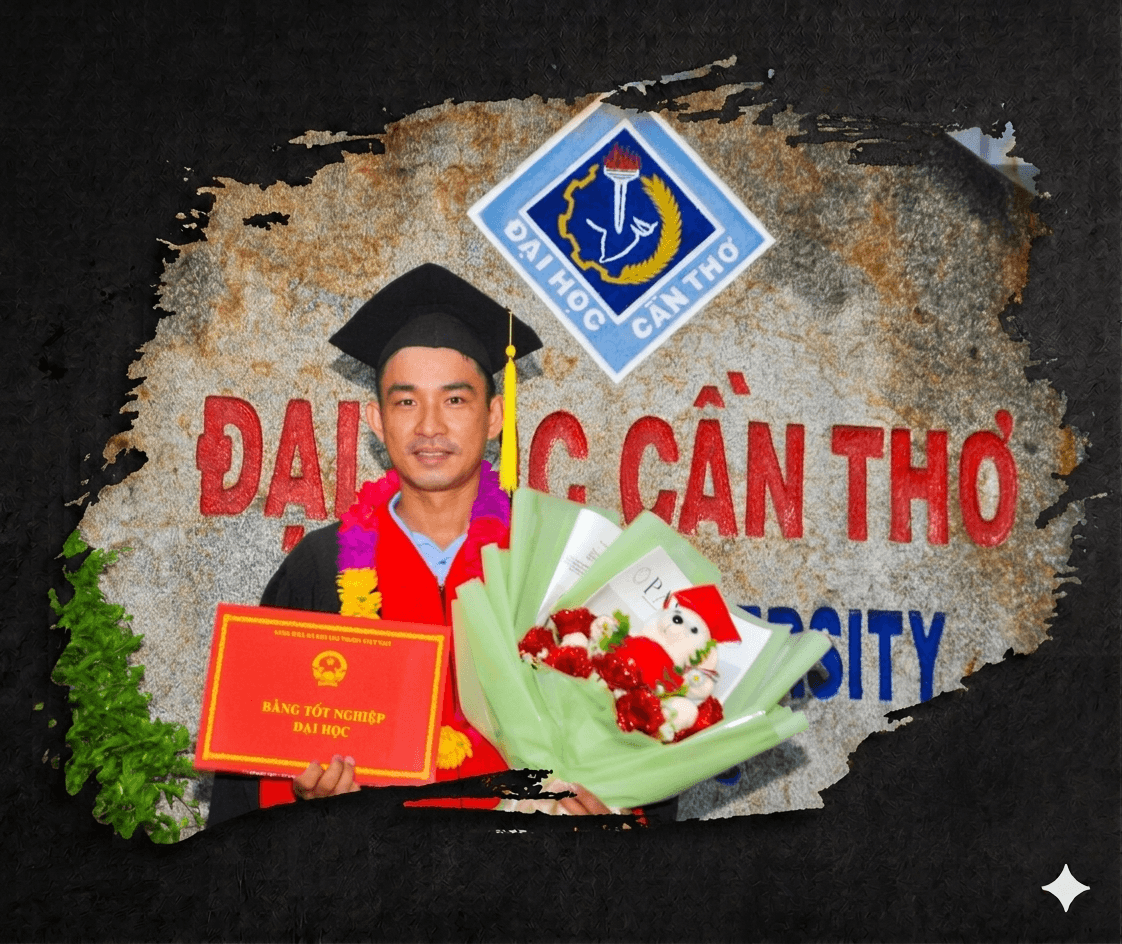 bac si thu y nguyen thanh trung phu quoc tot nghiep